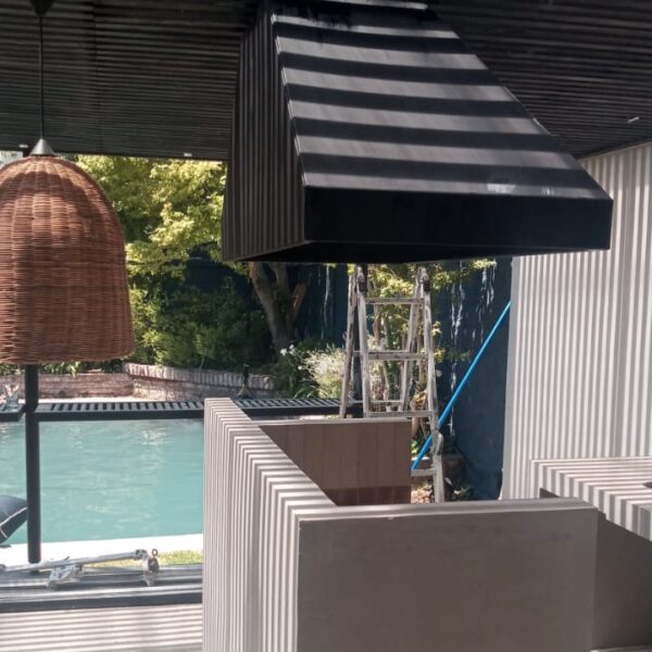 Campana isla fierro liso